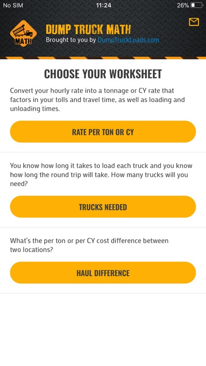 Dump Truck Math