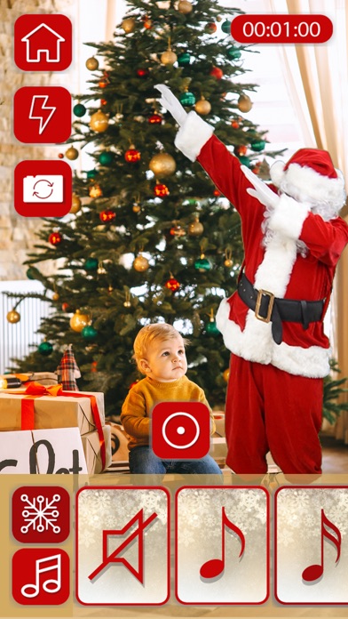 Screenshot #1 pour Faire une vidéo avec Père Noel