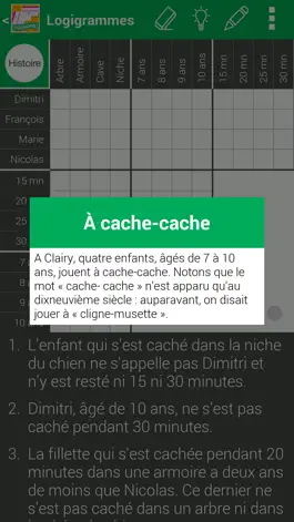 Game screenshot Logic Puzzles in French mod apk