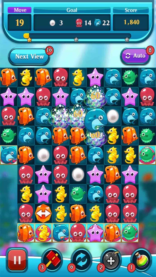 #1. Ocean Match Puzzle (iOS) โดย: MOBIRIX