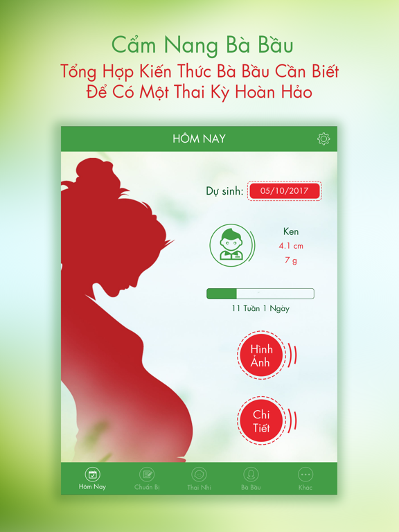 Screenshot #4 pour Cẩm Nang Bà Bầu