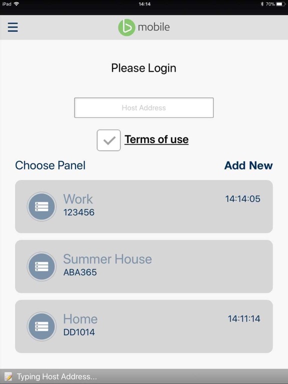 Screenshot #4 pour bmobile Security App