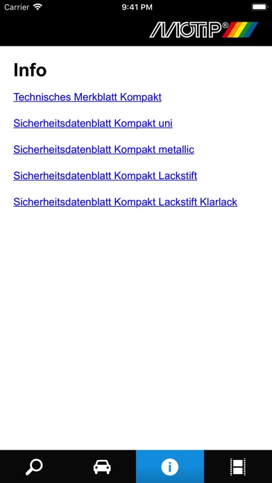 MOTIP Farbsuchprogramm screenshot 4