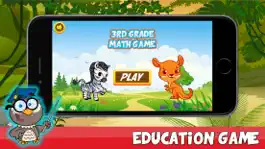 Game screenshot Third Grade Math Game - Learn Math with Fun mod apk