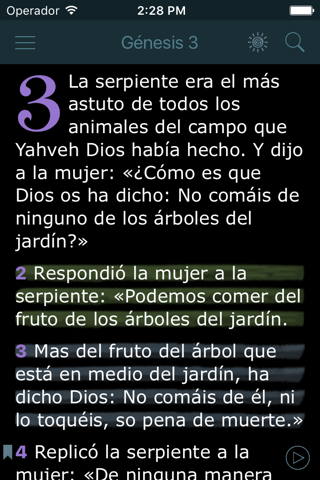 Biblia Católica en Español screenshot 2