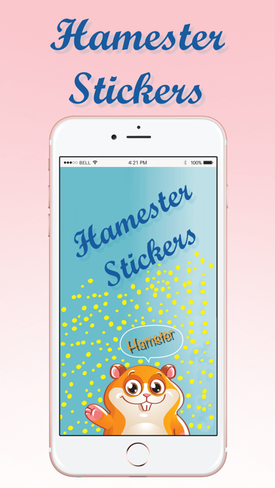 Adorable Hamster Stickers screenshot 2