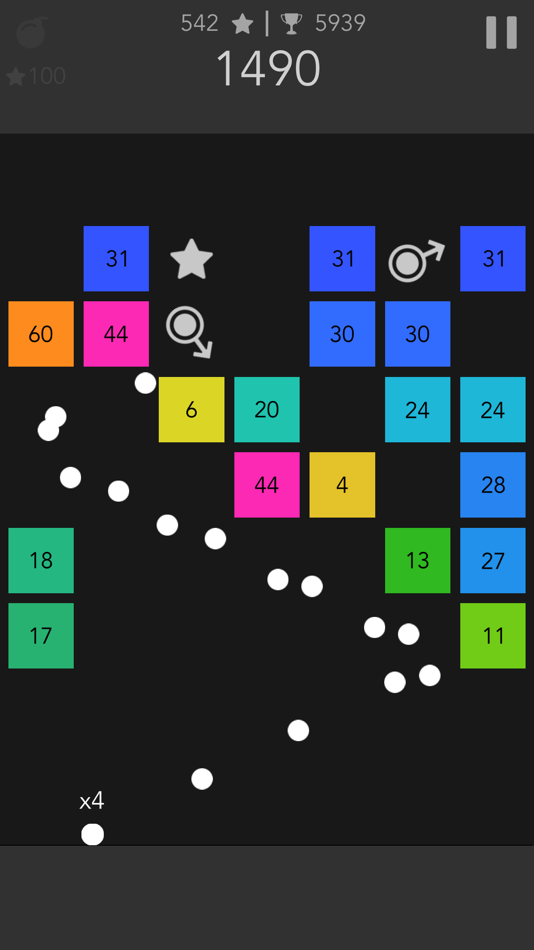 #4. Balls.io vs Bricks (iOS) By: 咏武 王