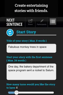 Game screenshot Next Sentence Lite apk