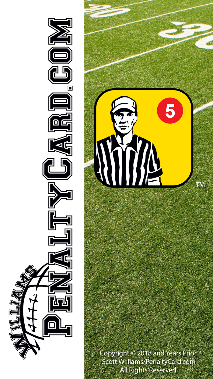 Williams Penalty Card