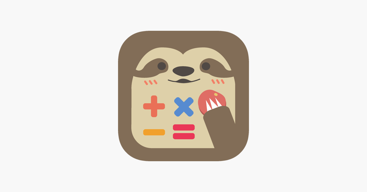 ‎Sloth Calculator on the App Store