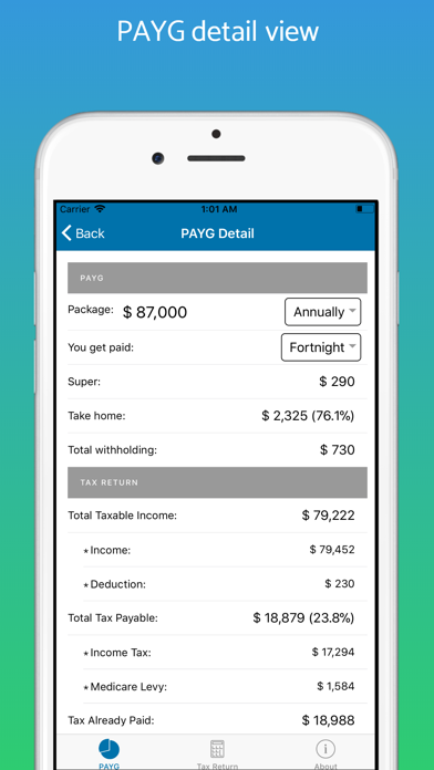 Tax Calculator 2022 ATO Rate screenshot 2