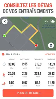 courir pour perdre du poids iPhone Captures Décran 3