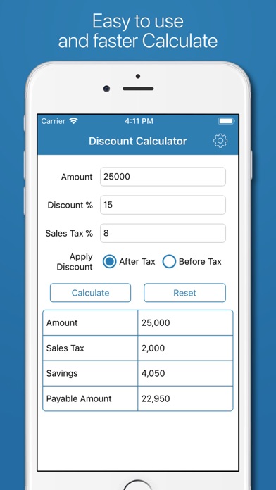Discount Calculator - SalesTax screenshot 3