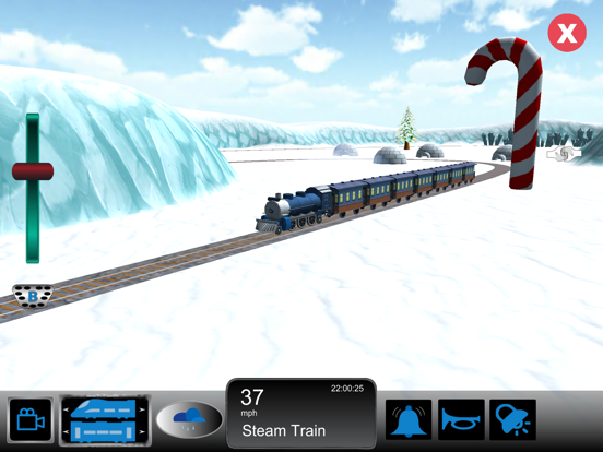 Christmas Train iPad screenshot 6 - Games app