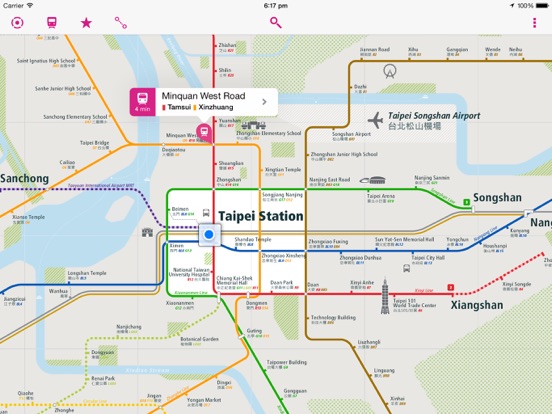 Screenshot #4 pour Taipei Rail Map Lite