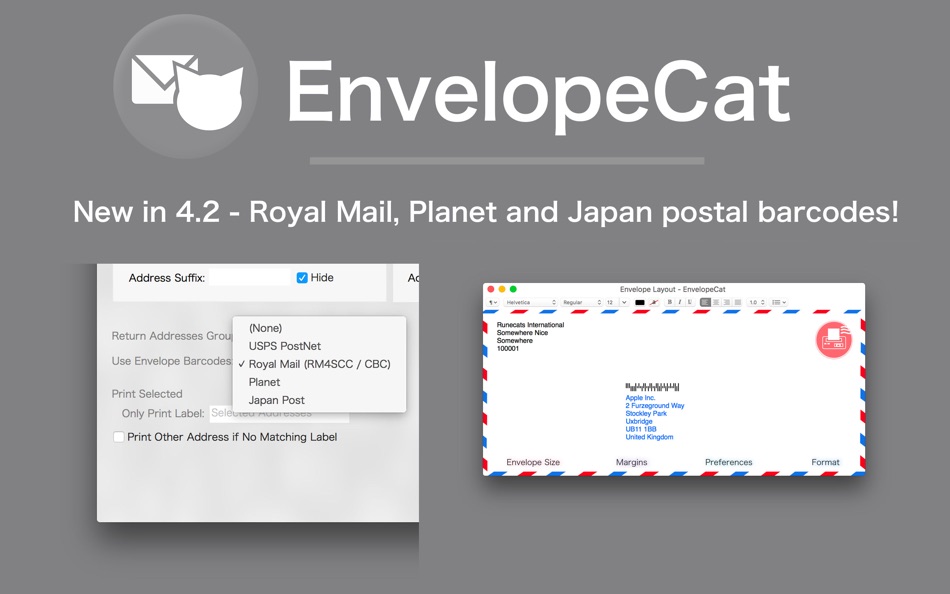 EnvelopeCat - Envelope Printer - 6.6 - (macOS)