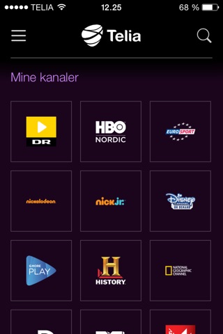 Telia TV screenshot 2