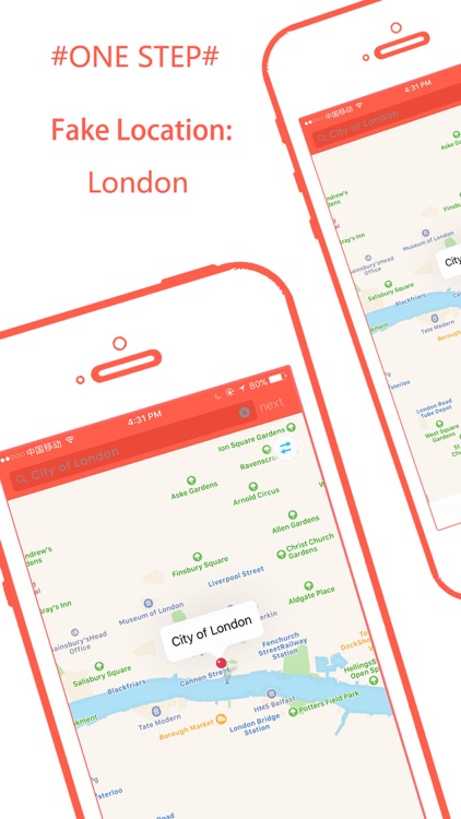 Fake location - change your location&address