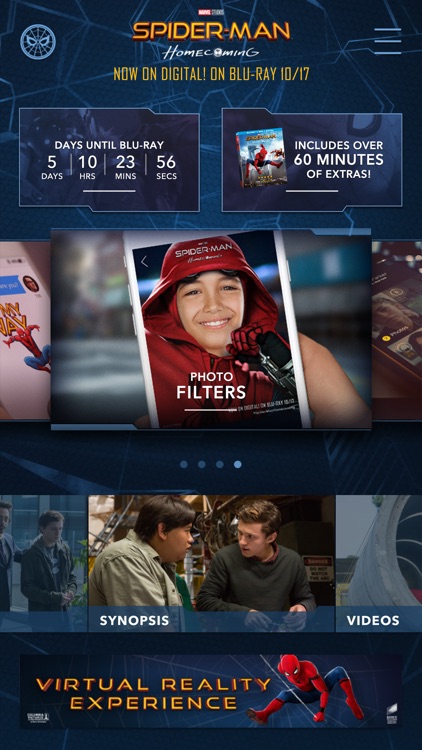 The Spider-Man: Homecoming App screenshot-0