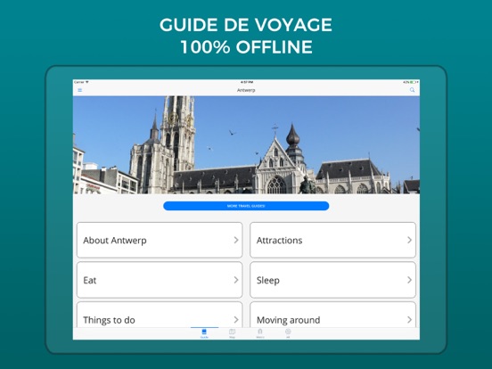 Screenshot #4 pour Anvers Guide Voyage avec Offline Maps