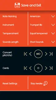 trumpet tuner iphone screenshot 2
