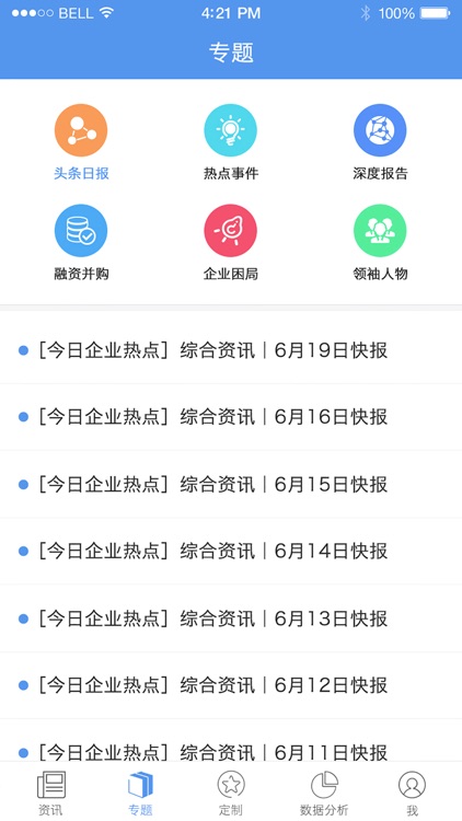 企业头条—企业信息监测 screenshot-3