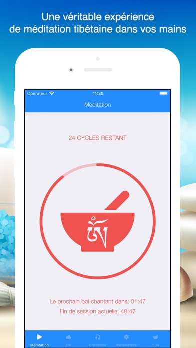 Screenshot #2 pour Bols tibétains pour méditation