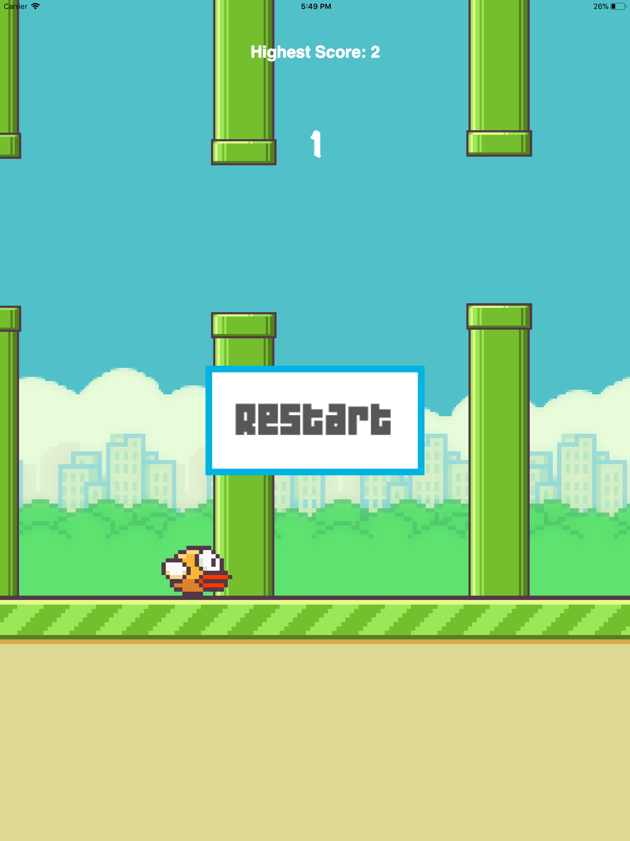 Flappy Flap Cat by Adam Carter