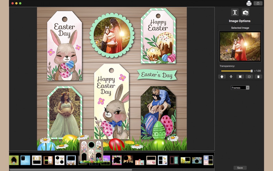 #2. Easter Frames - Cute Stickers (macOS) 由: Clovis Michel Pedroso Picanco