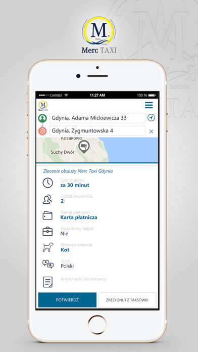 Merc Taxi Gdynia screenshot 3
