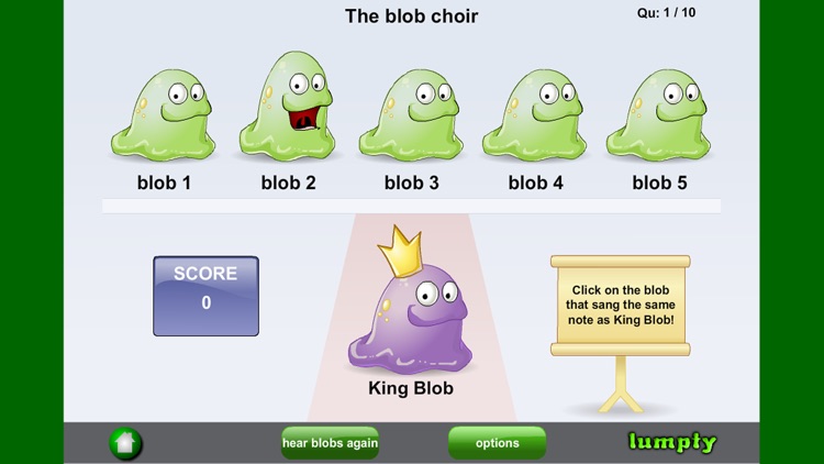 Blob Chorus Ear Training