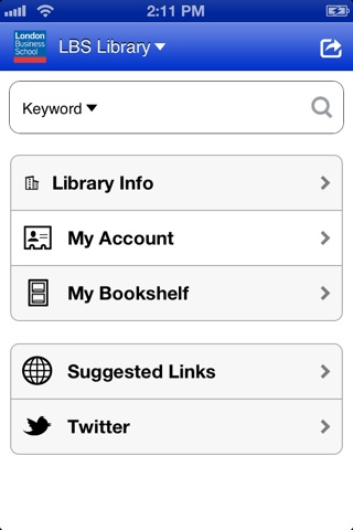 LBS Library screenshot 2