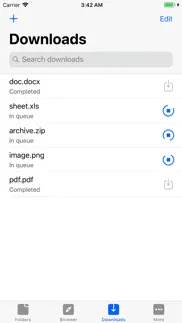 browser and documents plus iphone screenshot 2