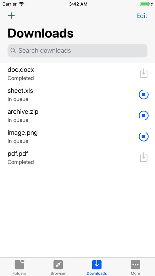 #2. Browser and Documents Plus (iOS) 由: Download Apps