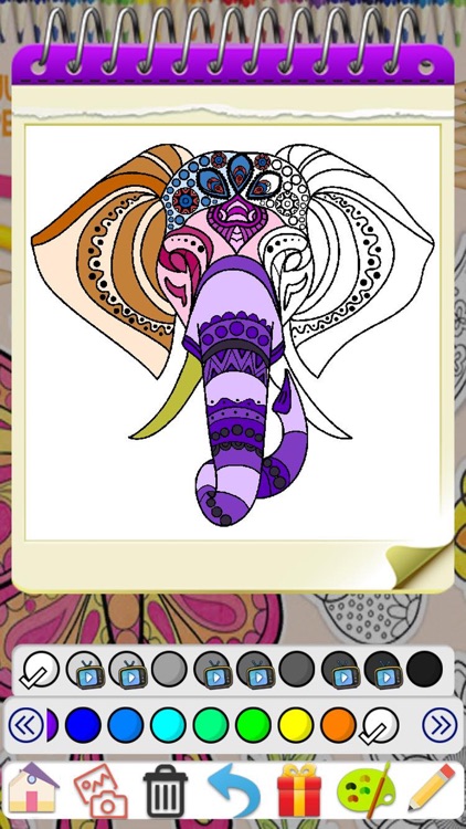 Recolor Therapy Adult Coloring screenshot-3
