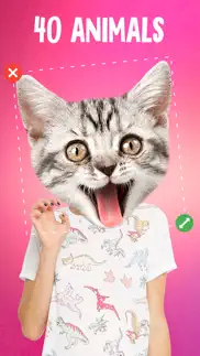 How to cancel & delete animal face swap: collage maker with stickers 2