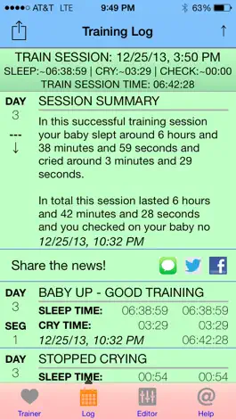 Game screenshot Baby Sleep Trainer apk