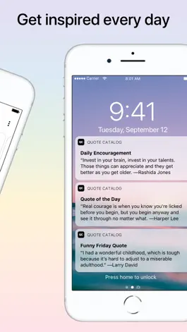 Game screenshot QC - Inspirational Quotes apk
