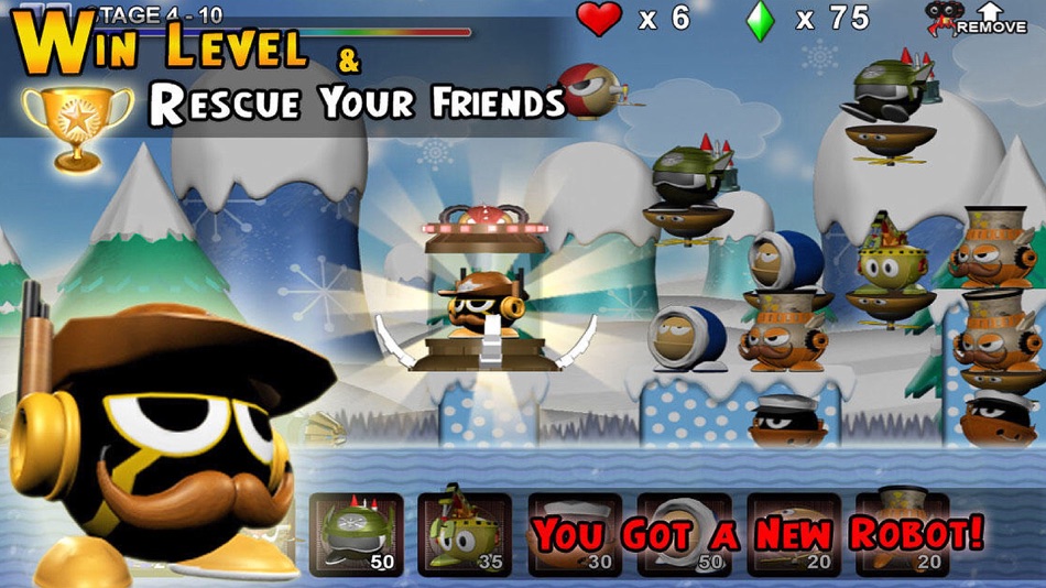 #3. Tiny Defense (iOS) 由: Picsoft Studio