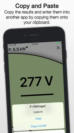 PIER: Ohm's Law Calculator iPhone image 4