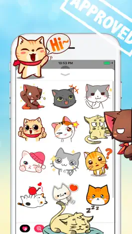 Game screenshot Cat Stickers Collection mod apk