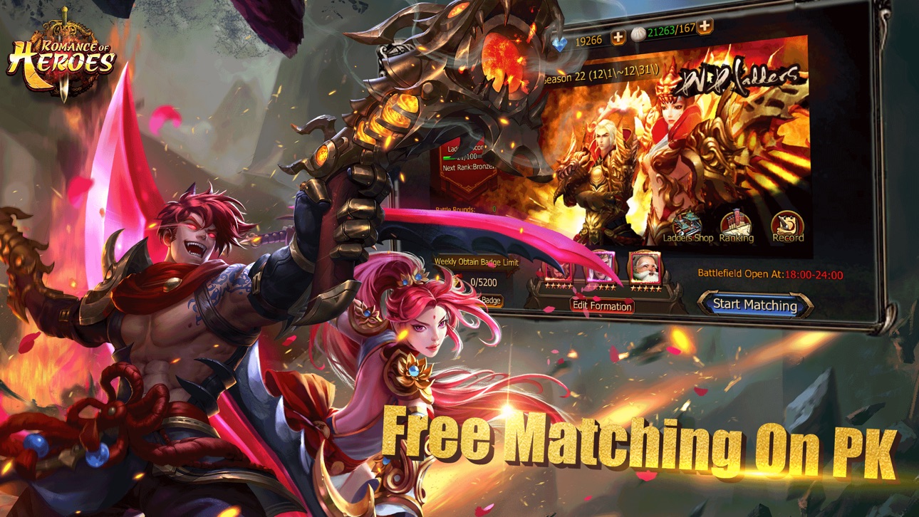 Romance of Heroes Hack screenshot 4 - iOS game interface