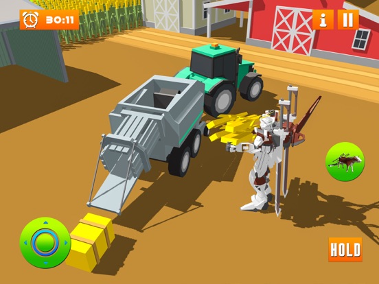 Farm Village Robot Transform