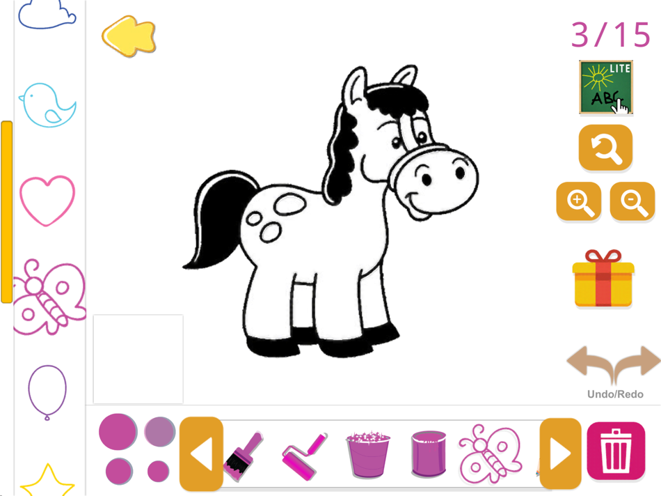 Coloring Pets Book with finger - 1.1 - (iOS)