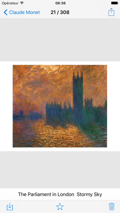 Screenshot #3 pour Monet 308 peintures HD