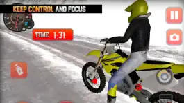Game screenshot Xtreme Snow Bike Rider apk