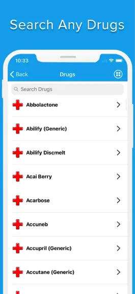 Game screenshot Drug & Disease Dictionary apk