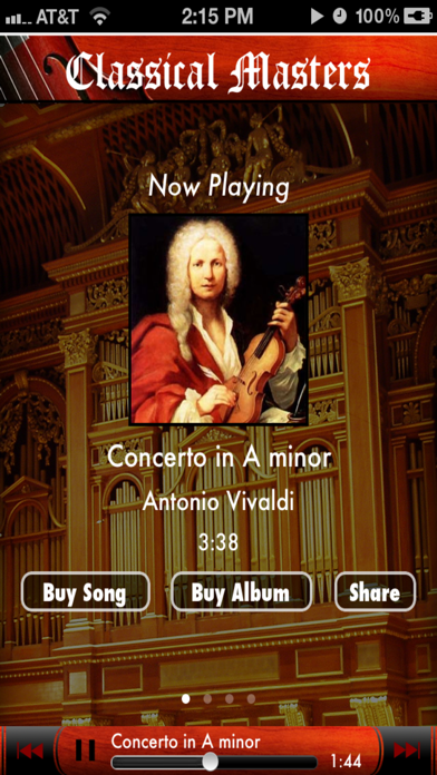 Screenshot #2 pour Classical Masters - Anywhere Artist