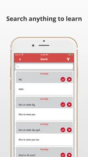 learn danish language iphone screenshot 4