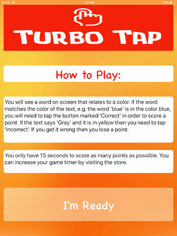 Turbo Tap screenshot 2